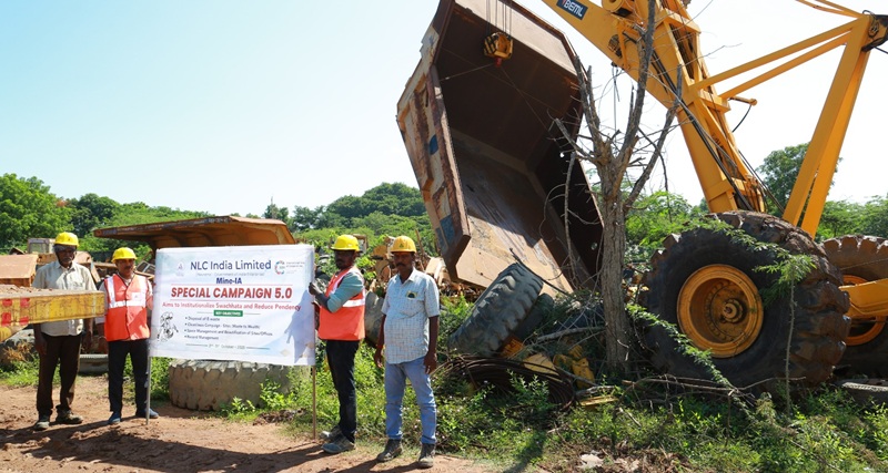 Major scrap removal initiative as part of special campaign 